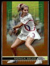 2024 Topps Chrome Tennis 159 Monica Seles Clay Court Refractor