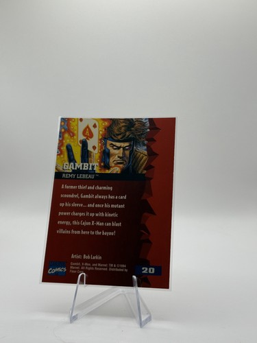 Gambit 1995 Fleer Ultra X-Men #20 - Photo 2/2