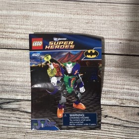 LEGO DC Universe Super Heroes 4526 Batman and 4527 Joker Complete Sets Retired