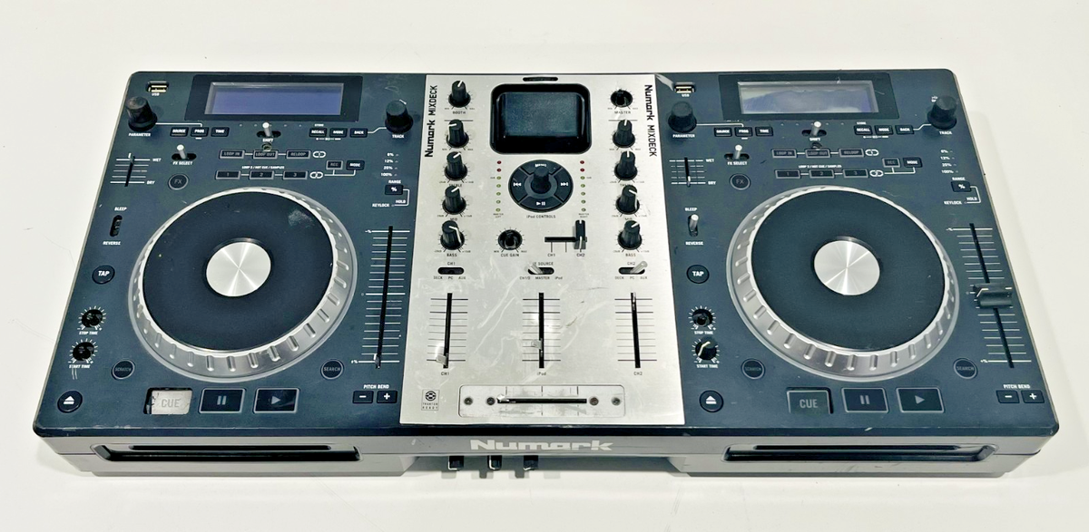 Numark Mixdeck 2-Channel Digital DJ System 100-240VAC 50/60Hz