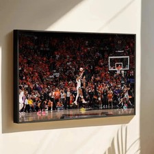 A’ja Wilson Las Vegas Aces Dropping Buckets Poster – WNBA Finals 2025 Game 3 Win