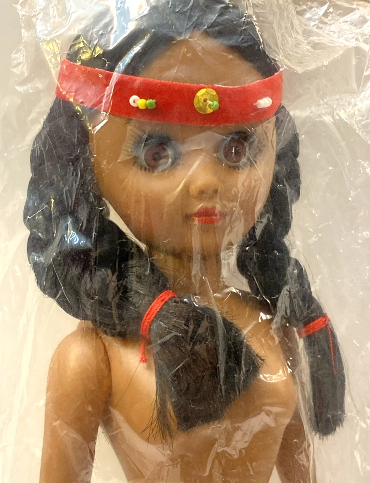 Muñeca niña india nativa americana DARICE Craft Supplies 15" tradicional #12622-16 Foto 4 de 4