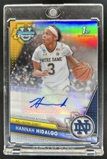 2023-24 Bowman University Chrome Hannah Hidalgo Prospects Auto Refractor #/250
