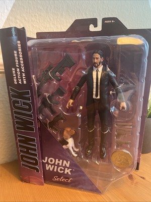 JOHN WICK - Select - Deluxe Action Figur / Figure - Neu OVP - DIAMOND