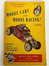 1963 Auto World Model Racing Catalog
