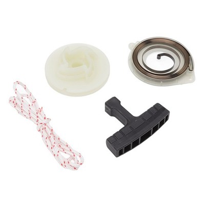 Hot Starter Pulley Replacement Pull Start Pulley Spring Grip Rope Kit For