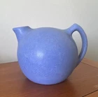 Vintage Hywood NILOAK matte blue glaze tilt Ball Pitcher
