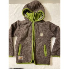 Alpalaya Wool Jacket Kids Size XL Made in Nepal Beautiful Winter Coat Outdoors