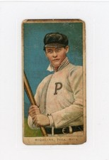 1909-11 T206 George McQuillan RARE American Beauty 350 tobacco baseball card