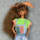 1990 Mattel All American Teresa Barbie Doll Reebox 9426 Vintage 90s