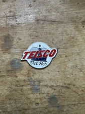 Vintage 1960’s Teisco Guitar Headstock Badge Logo Plate  TG