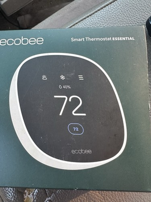 #ad Ecobee Smart Essential Programmable WiFi Thermostat $89.99