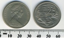 Australia 1970 - 20 Cents Coin - Elizabeth II - Platypus - #2