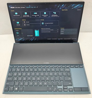 Asus Zenbook Duo 14 UX482EGR Laptop Intel Core i7-1195G7 16GB Ram
