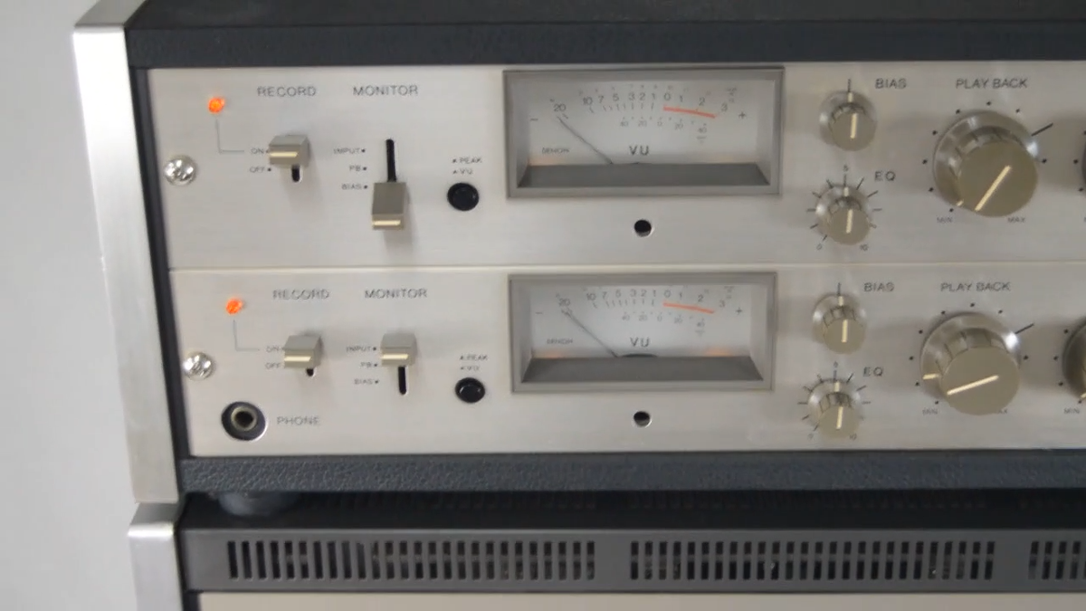 DENON DH-610S Open Reel To Reel Player 100V 2Tracks Working