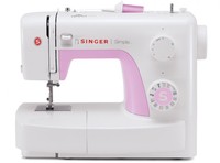 Vsm Singer 3223 Simple Pink Bianco Macchina Da Cucire Automatica Cucito 4 Step Dr ~D~