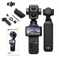 DJI Pocket Four pro (4P) Standard Dual 1" Cam 3x Zoom 17-Stop 4K/240fps Cinema