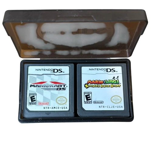 Mario Mario Kartkart & Mario & Luigi: Bowser's Inside Story (Nintendo DS Games