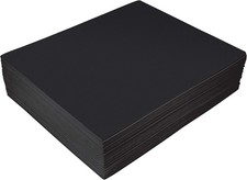 Black EVA Foam Sheets 30 Pack 2mm Thick 9x12 Inch Arts  Crafts