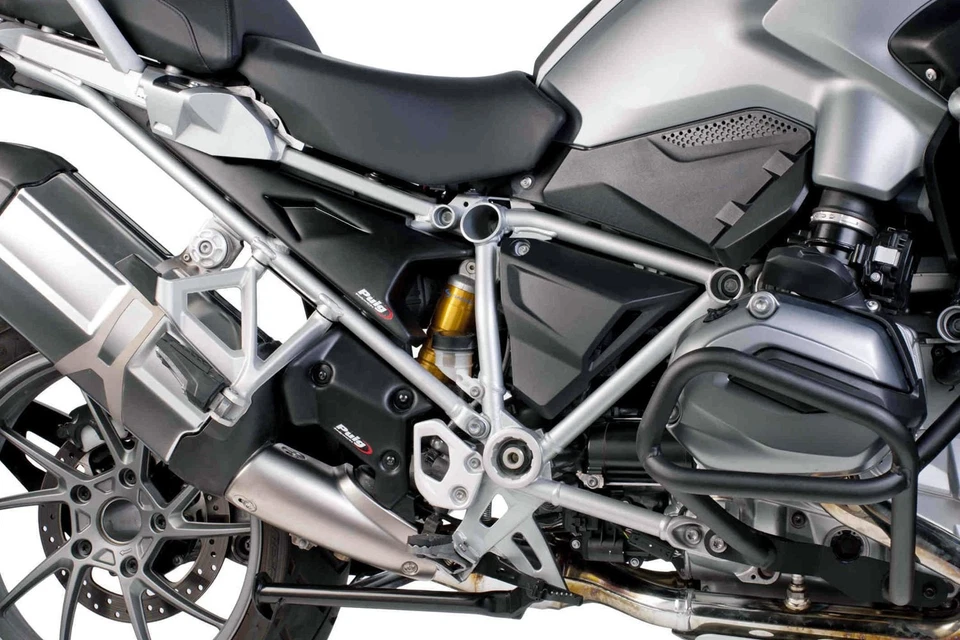 For BMW R1200GS 2013 Puig Matte Black Side Panels Foto 4 de 4