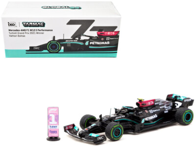 Tarmac Works Mercedes-AMG F1 W12 #77 Bottas Turkish GP 2021 1/64