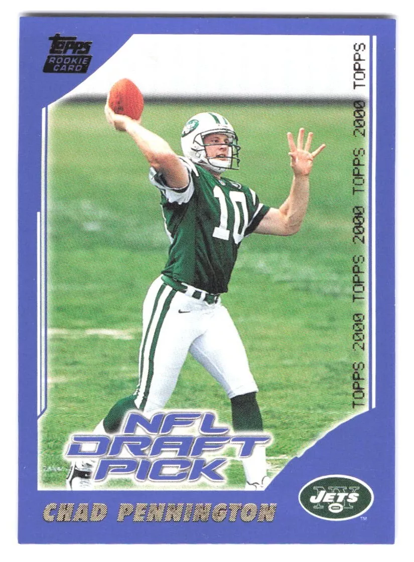 Chad Pennington trading card