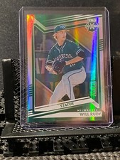 Will Rudy 2022 Elite Extra Edition Status Green #238/499 - Brewers 