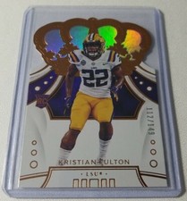 2020 Chronicles Draft Picks KRISTIAN FULTON Crown Royale Rookie Holo #/149 Titan