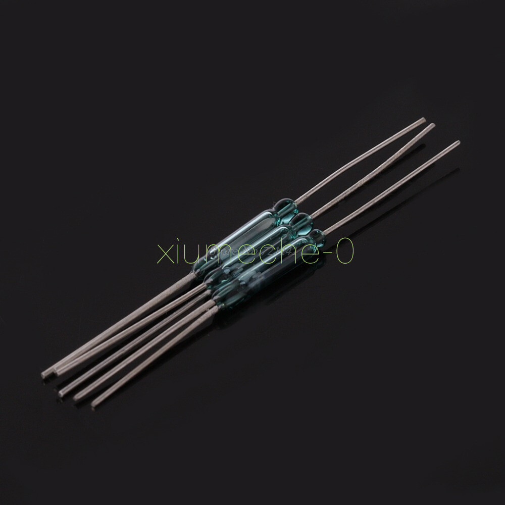 10er-Pack Glas-Reed-Relais 2,5 X 14 Mm – 3-polig, 4W, N/O Oder N/C Schalter (unbranded)
