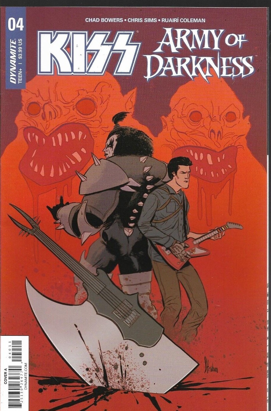 KISS / ARMY OF DARKNESS (2018) #4 A - Back Issue (S)