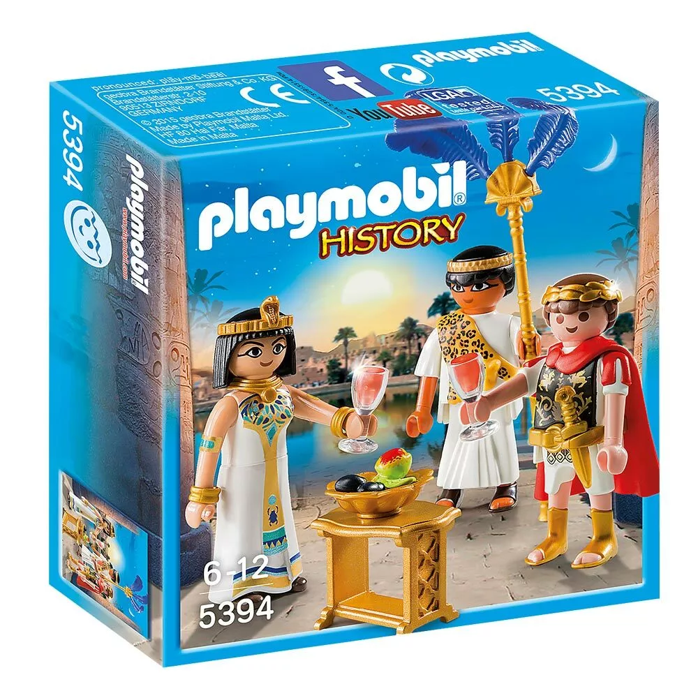 Playmobil History 5394 César et Cléopâtre - Playmobil - Achat