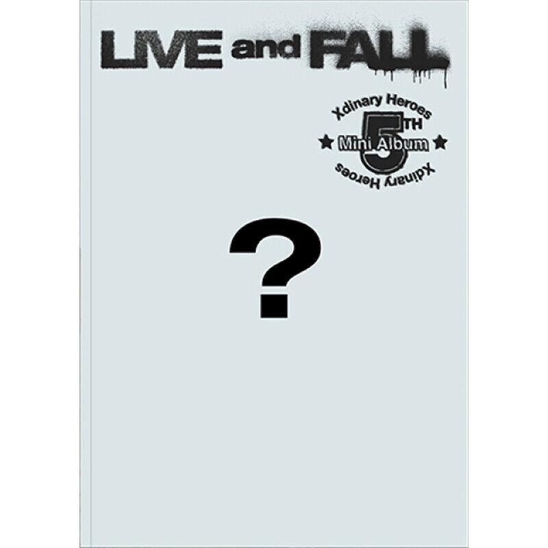 XDINARY HEROES [LIVE AND FALL] 5th Mini Album PHOTO BOOK Ver