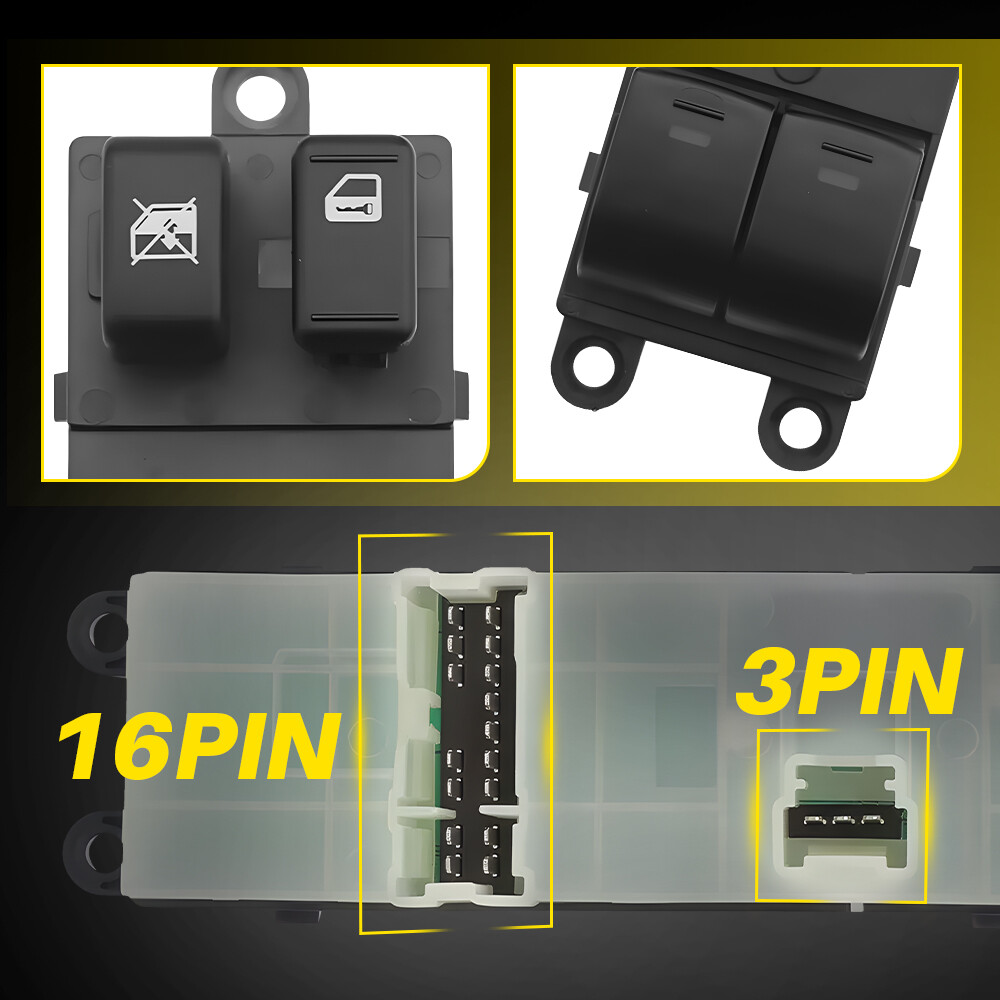 FOR 10-12 SUBARU LEGACY OUTBACK DRIVER SIDE MASTER POWER WINDOW CONTROL SWITCH B