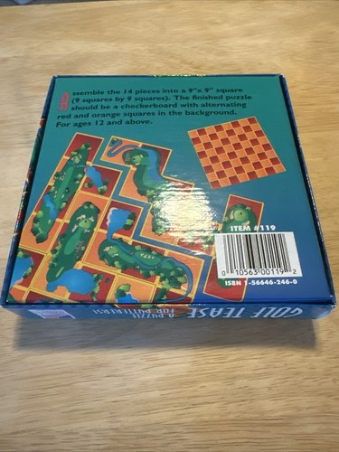 Brand New 1996 Great American Puzzle Factory GOLF TEASE Puzzler For Putterers - Picture 2 of 9