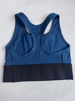 valerian blue nike sports bra