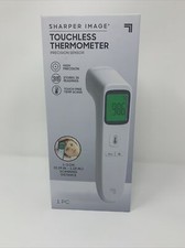 Sharper Image Touchless Thermometer - White