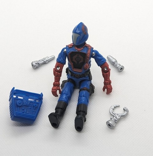 GI Joe Black Major Custom Cobra Red Blue Viper BAT Battle Android Trooper ARAH - Picture 3 of 3