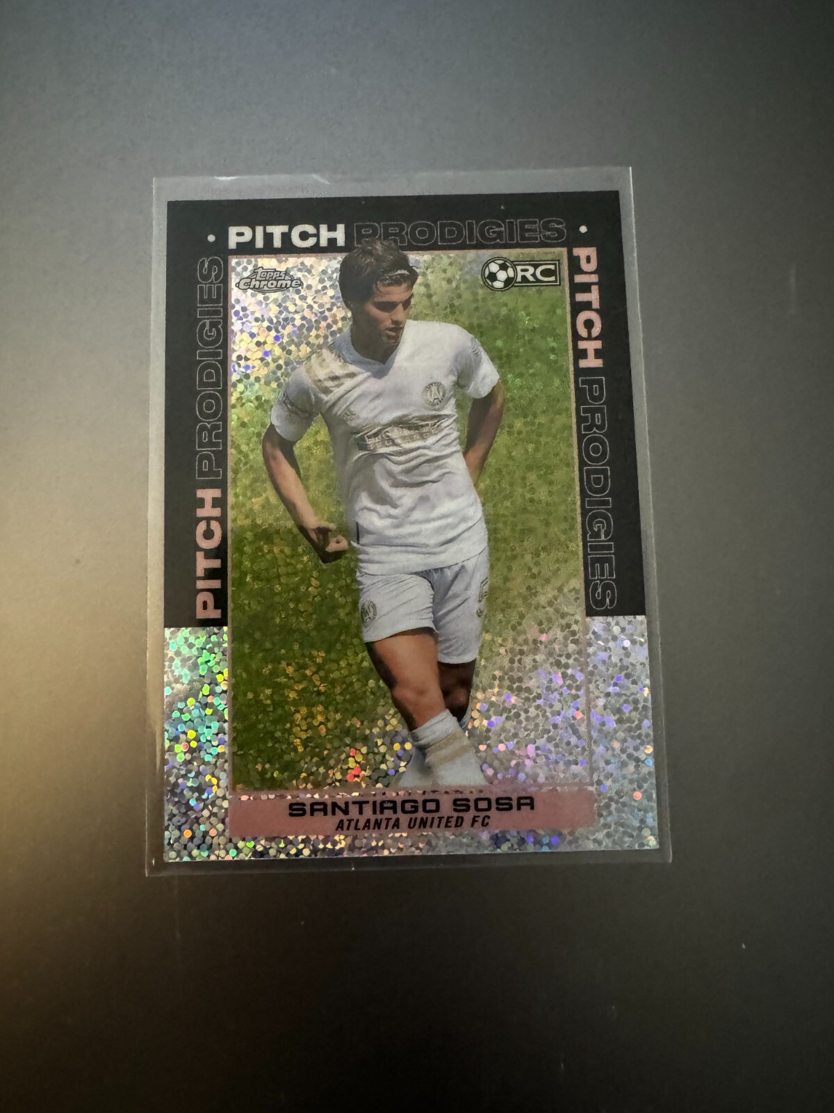 2021 Topps MLS Chrome Santiago Sosa RC #189 Speckle Refractor