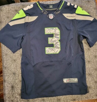 Seattle Seahawks Mens Sz 44 Nike On-Field NFL Football Jersey Sewn