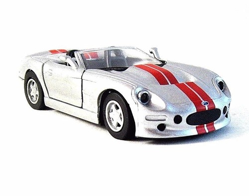 SHELBY SERIES-1 SILVER NEWRAY 1/32 DIECAST CAR MODEL,CAR COLLECTOR'S MODEL ,NEW - Picture 2 of 12