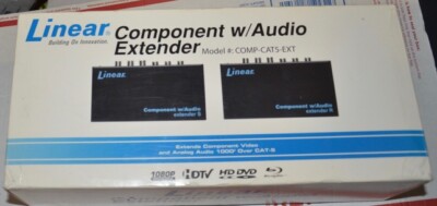 Linear component with audio extender com-cat5-ext R S ethernet Cat5 network