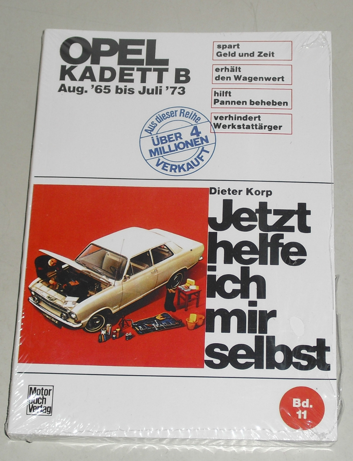 Reparaturanleitung Opel Kadett B, Baujahre 1965 - 1973