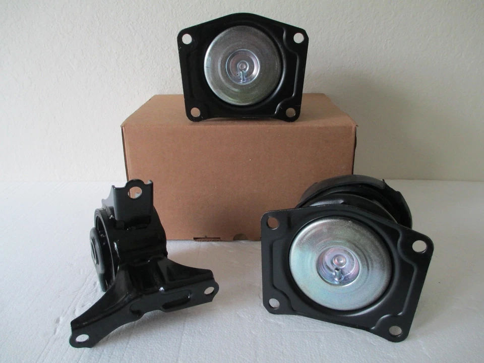 CONJUNTO DE 3 MONTAGENS DE MOTOR -- SERVE: 2001-2003 ACURA CL (3.2L, V6, 3210cc). - Imagem 3 de 4