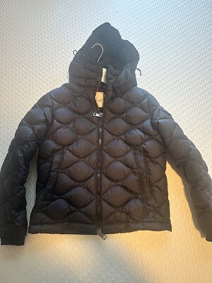 MONCLER Morandieres Giubutto Mens Down Puffer Jacket Blue Size 2