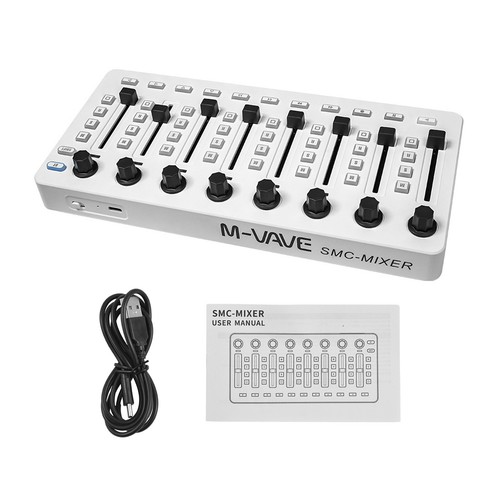 M-WAVE Wireless MIDI Controller Mixer with 8 Assignable Control Actuators S3K7 - Picture 10 of 10