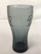 Coca Cola Konturglas Relief schwarz 0,35 L