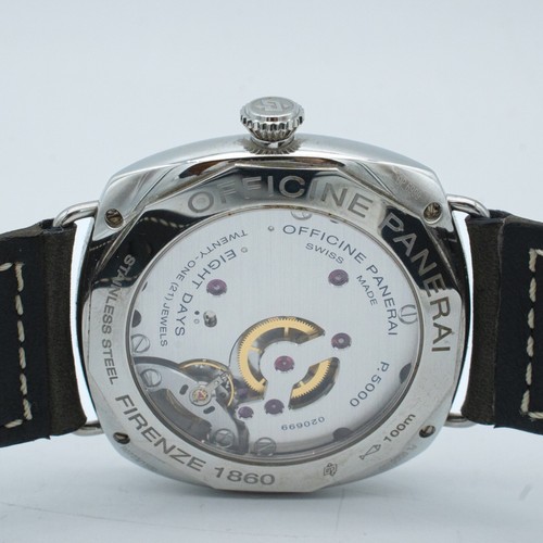 Reloj para hombre Panerai Radiomir 8 días reserva de energía viento manual PAM00610 45 mm - Imagen 8 de 9