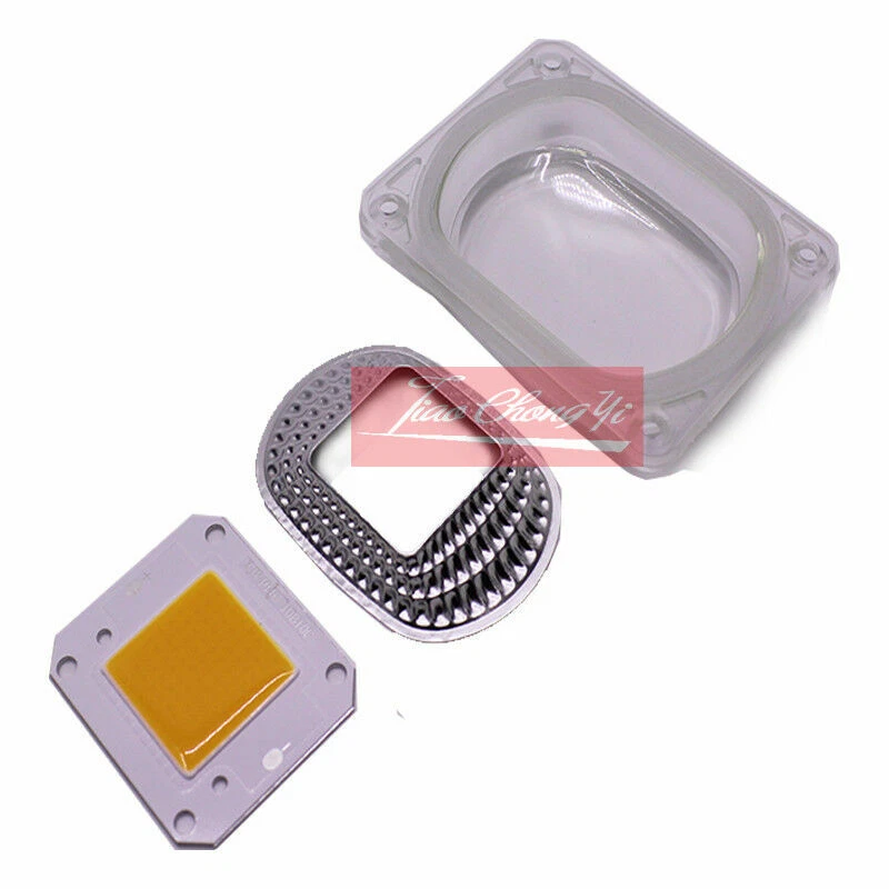50W white light COB chip DC12V 32V, Integrated Smart IC Driver 220V 110V+lens - Image 4 of 4