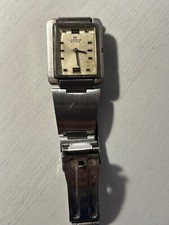 Orologio Lorenz Edox Vintage Swiss Made cassa rettangolare