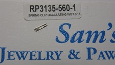 Swiss Part fit Rolex 3130 3155 3175 3185 Spring-Clip Gib 0.180mm  RL-3135-560-1